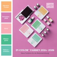 Stampin up In Color Farben 2024-2026